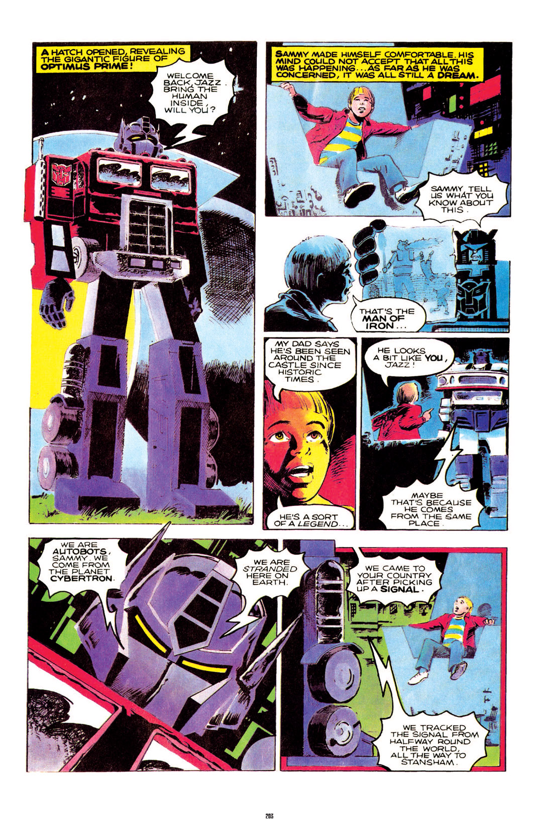 Read online The Transformers Classics comic -  Issue # TPB 3 - 204