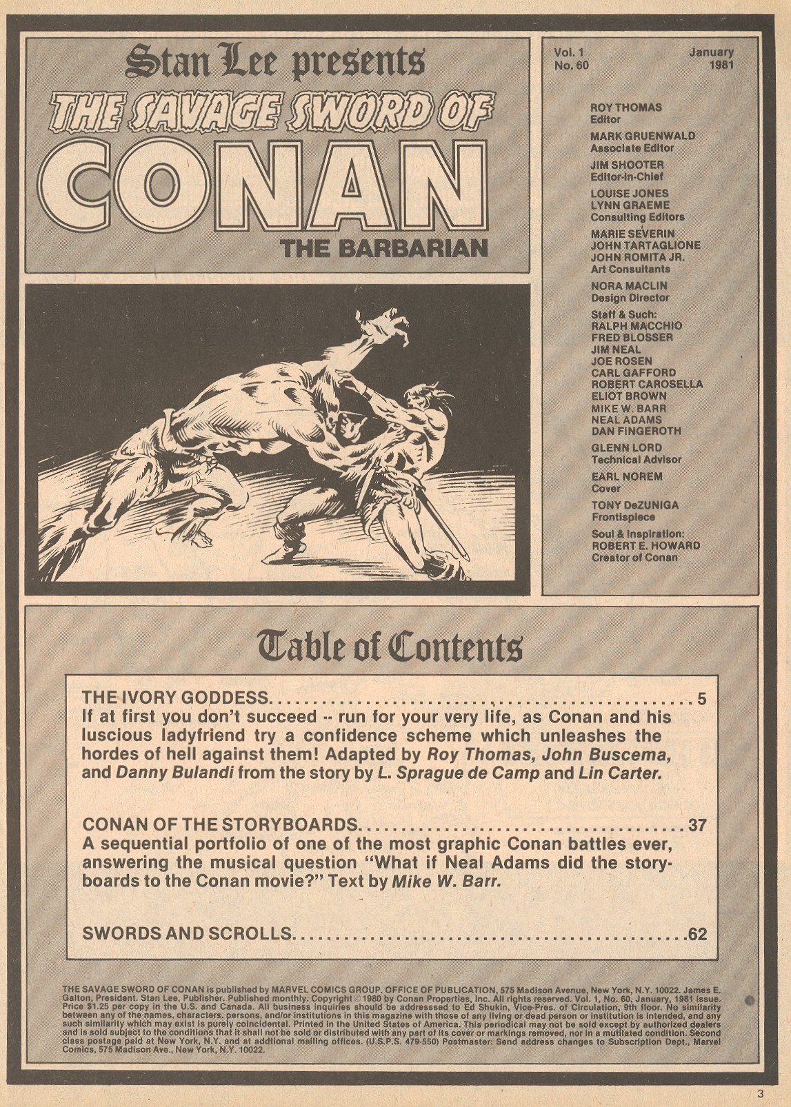 Read online The Savage Sword Of Conan comic -  Issue #60 - 3