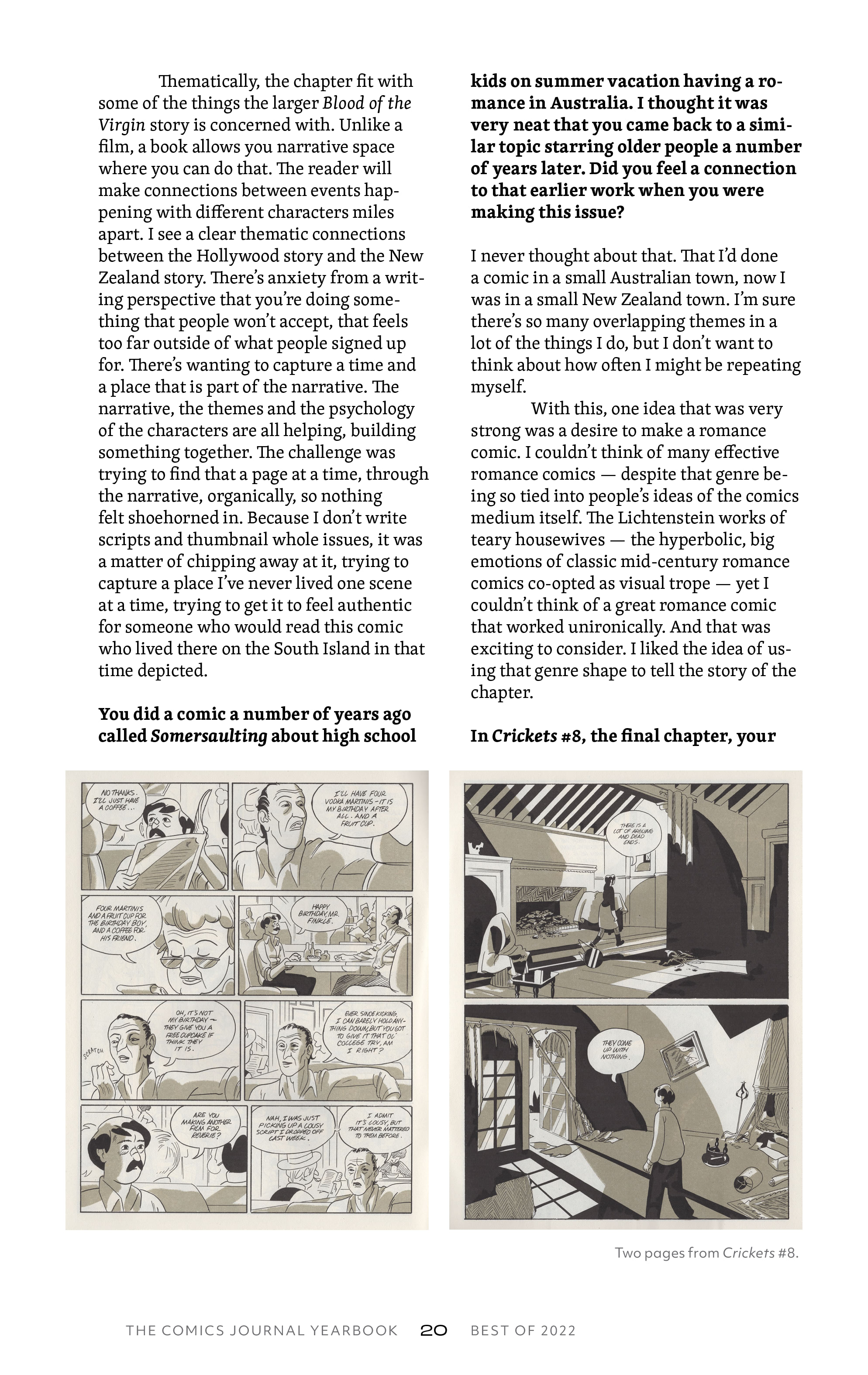 Read online The Comics Journal Yearbook: Best of 2022 comic -  Issue # TPB - 28
