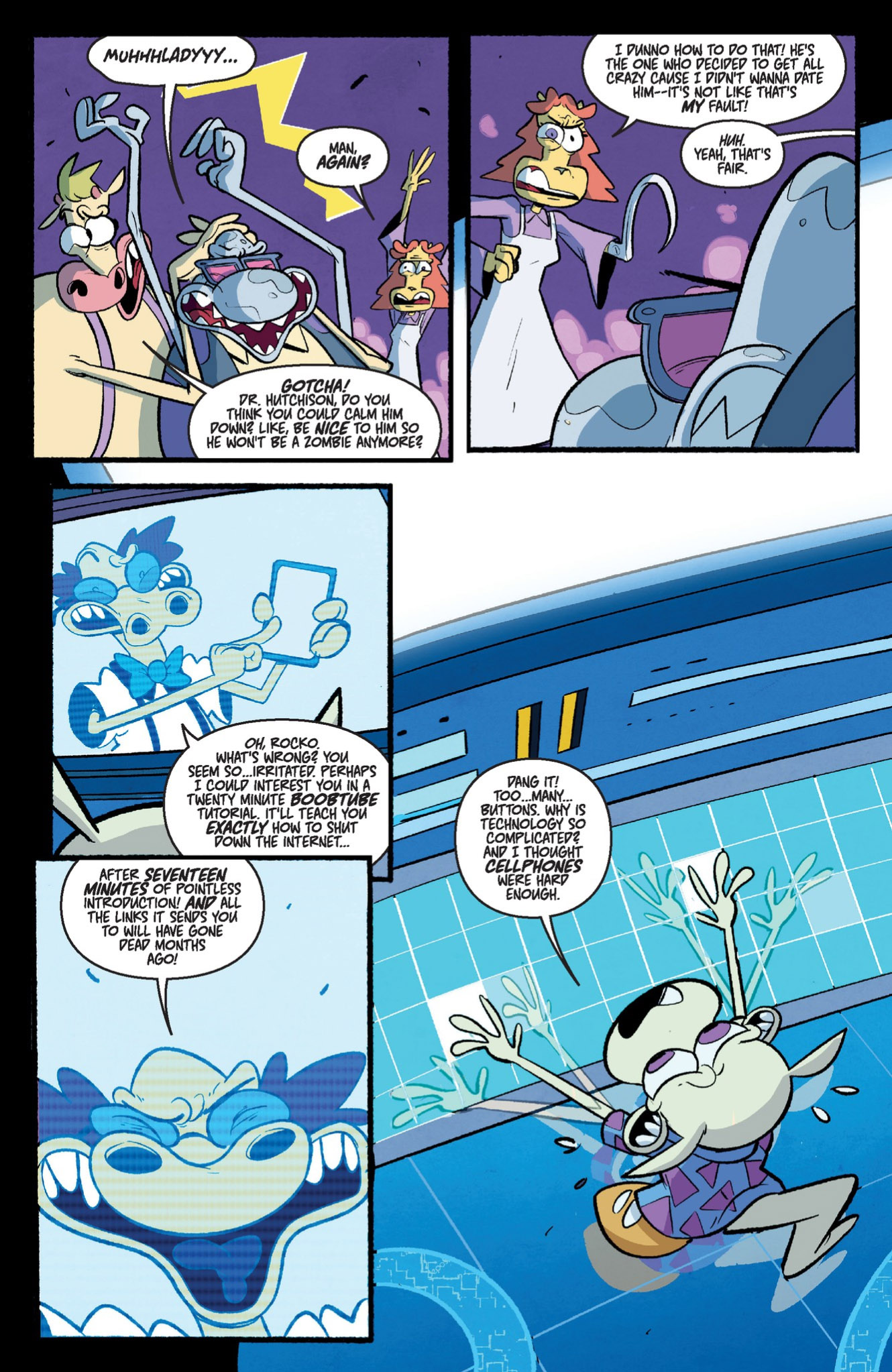 Read online Rocko's Modern Afterlife comic -  Issue #4 - 14