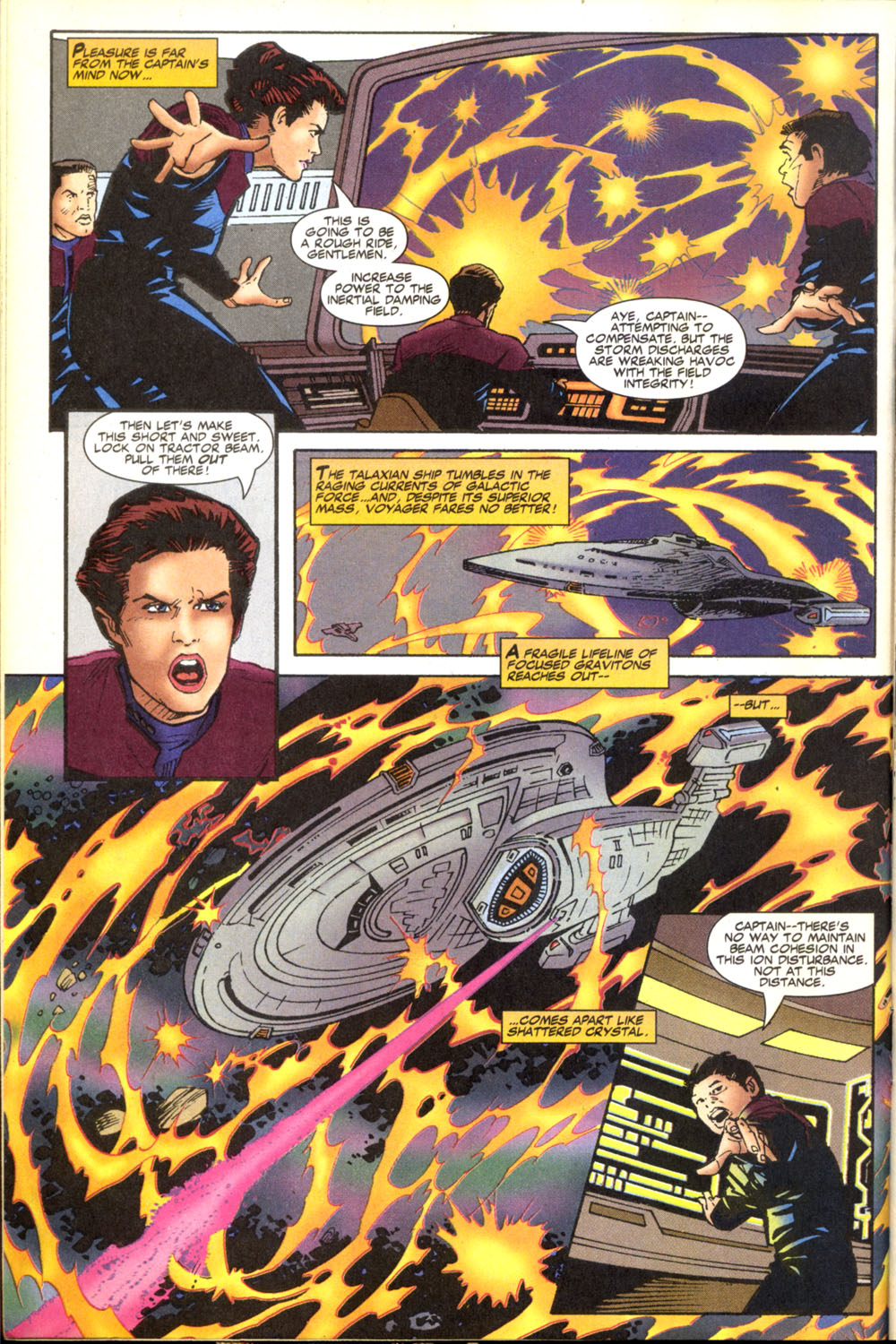 Read online Star Trek: Voyager comic -  Issue #1 - 7