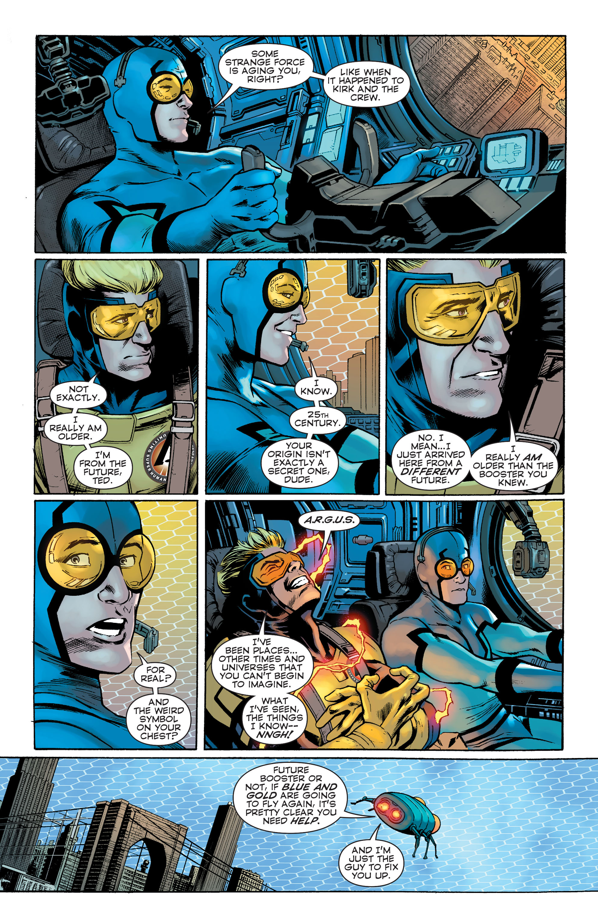 Read online Convergence Booster Gold comic -  Issue #2 - 5