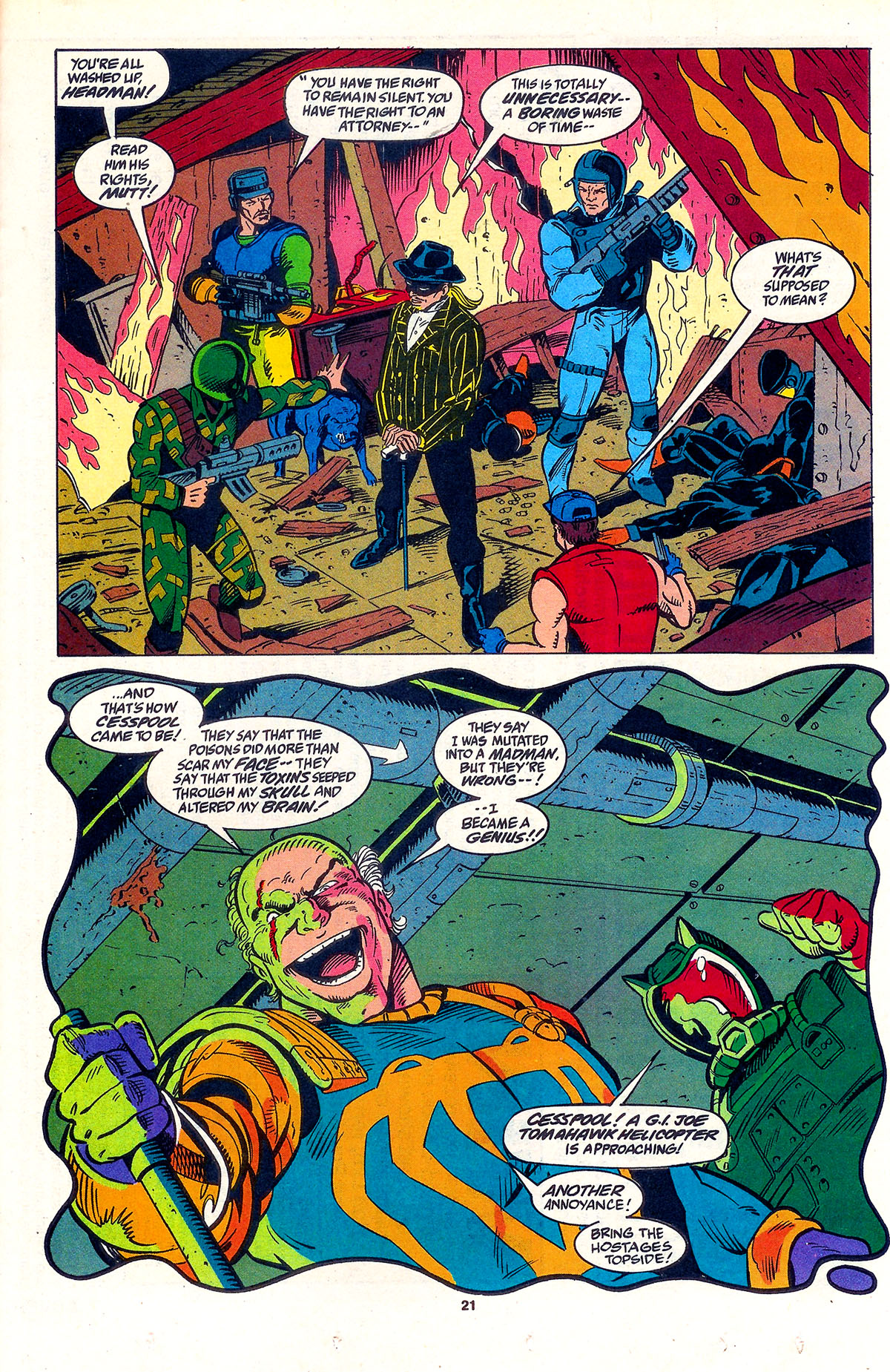 Read online G.I. Joe: A Real American Hero comic -  Issue #125 - 18