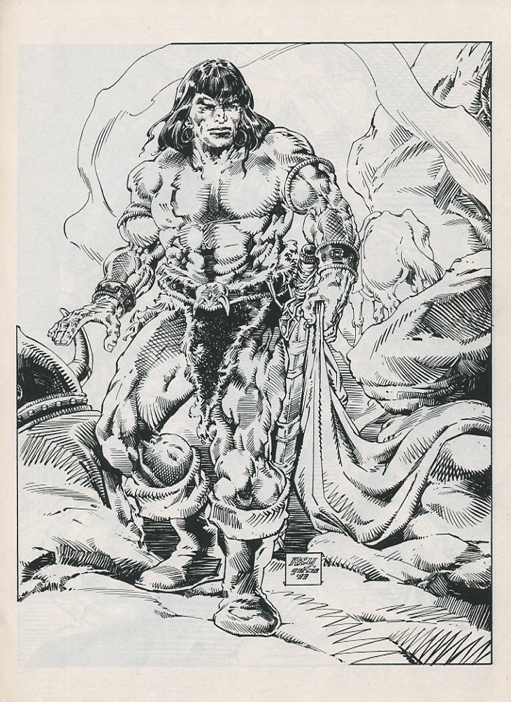 Read online The Savage Sword Of Conan comic -  Issue #215 - 29