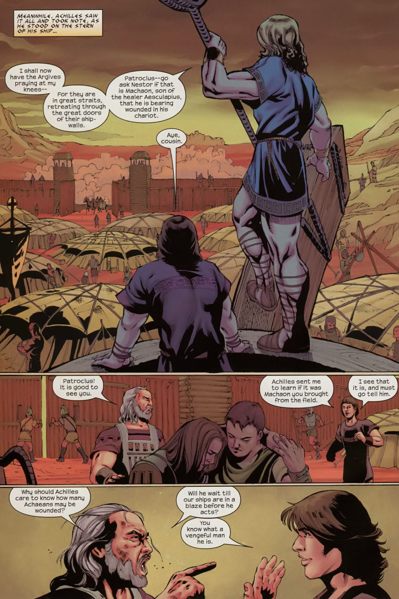 Read online The Iliad comic -  Issue #4 - 18