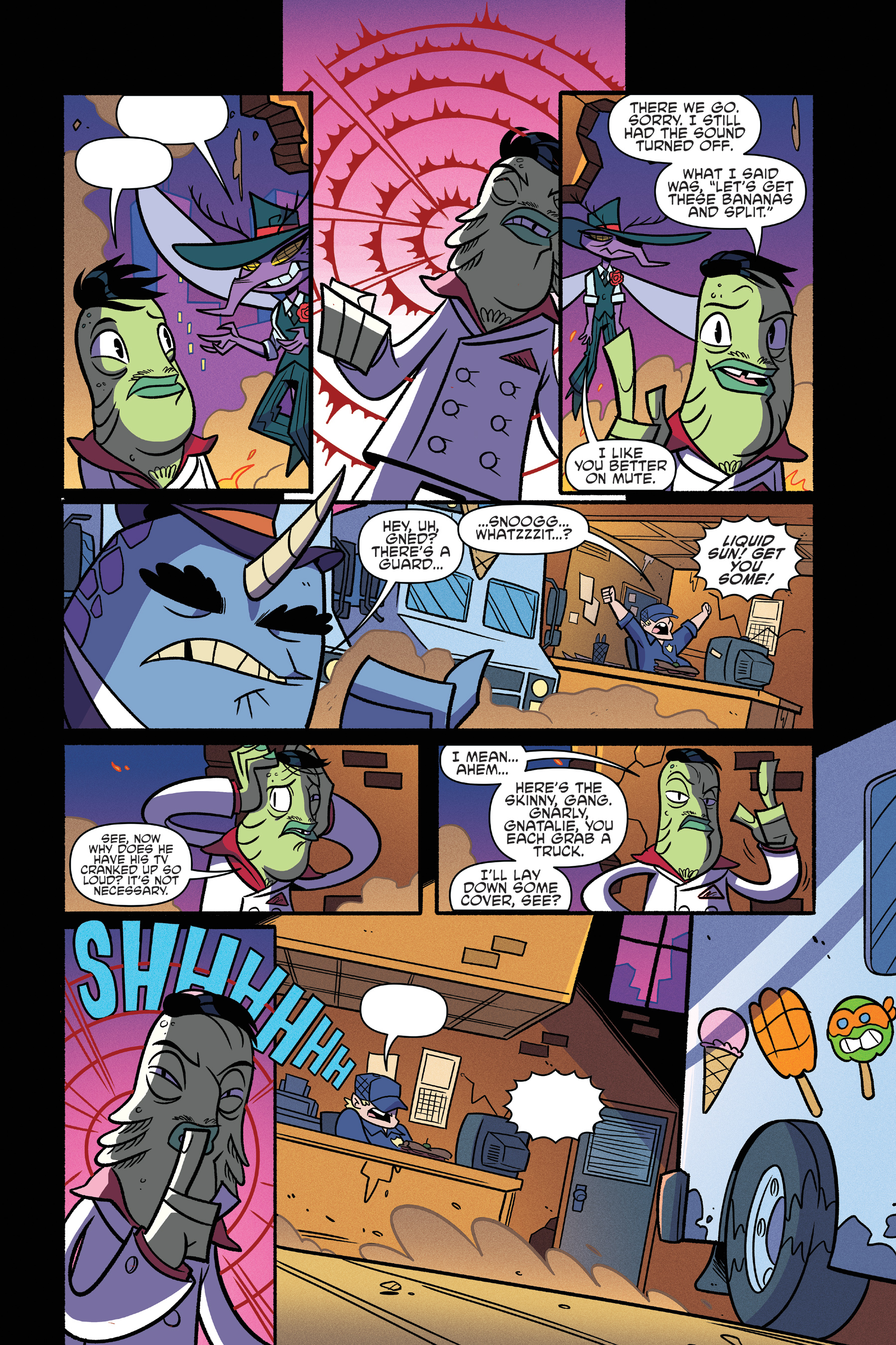 Read online Rise of the Teenage Mutant Ninja Turtles: Sound Off! comic -  Issue # _TPB - 9