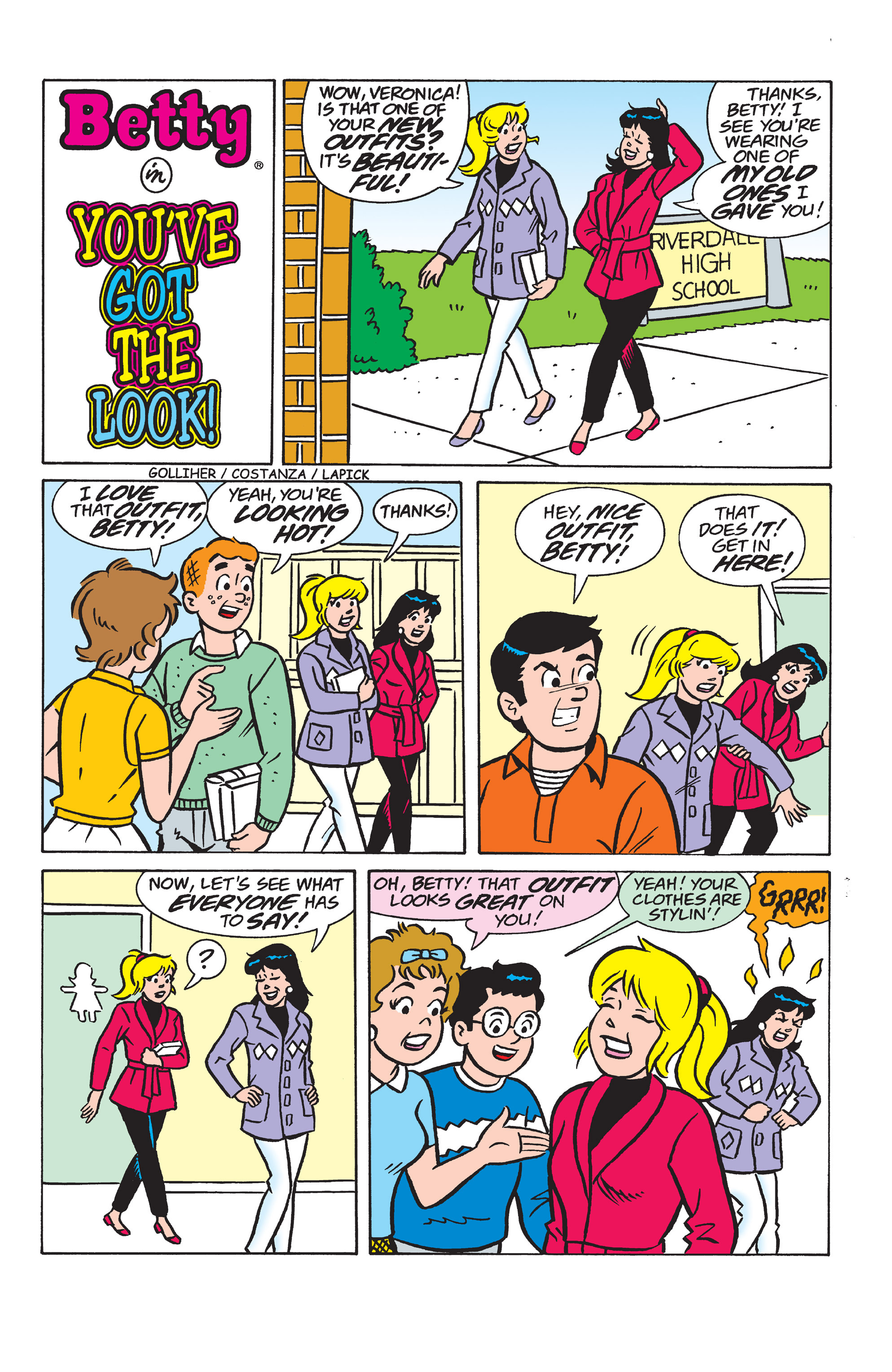 Read online Betty's Cool Fashions comic -  Issue # TPB - 15