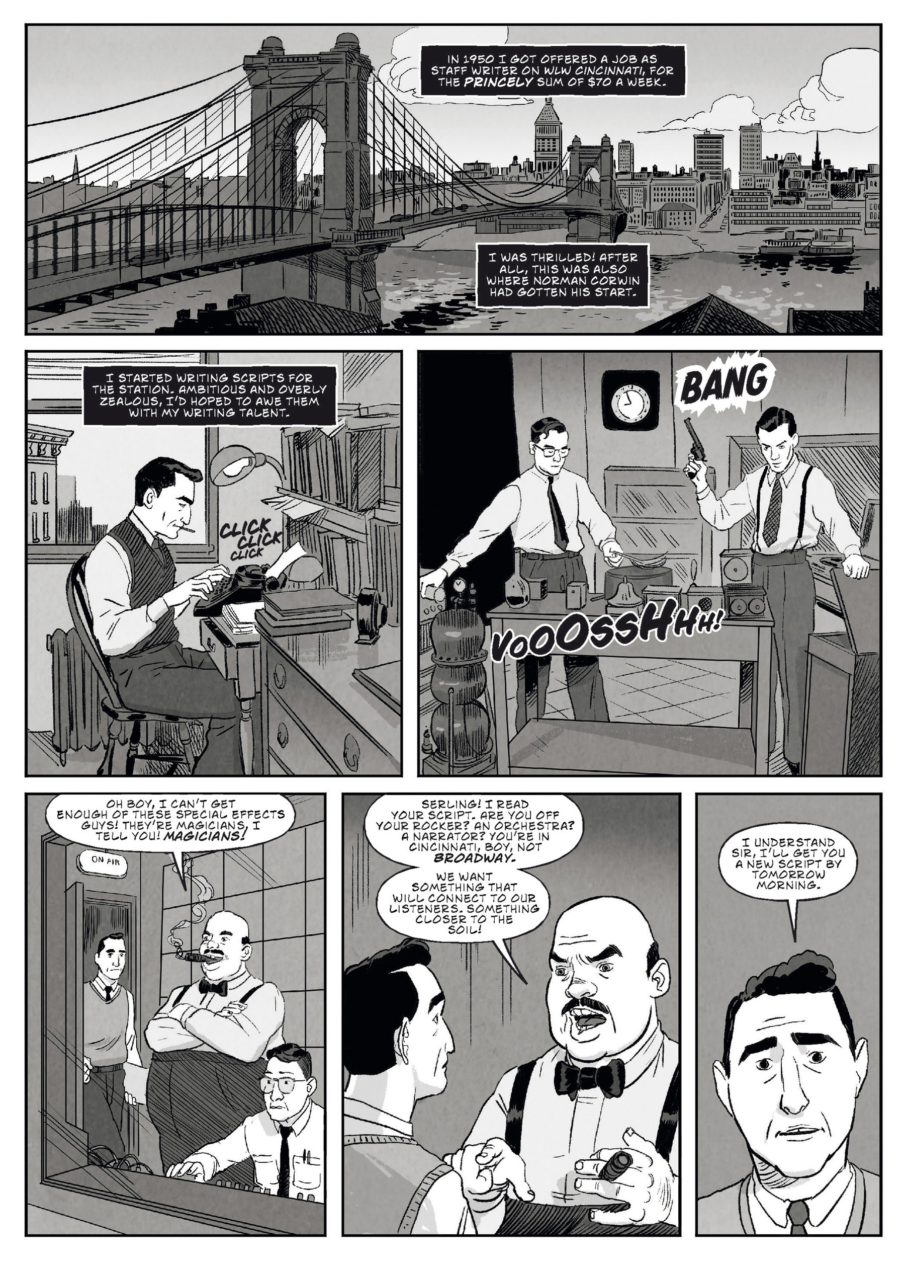 Read online The Twilight Man: Rod Serling and the Birth of Television comic -  Issue # TPB (Part 1) - 74