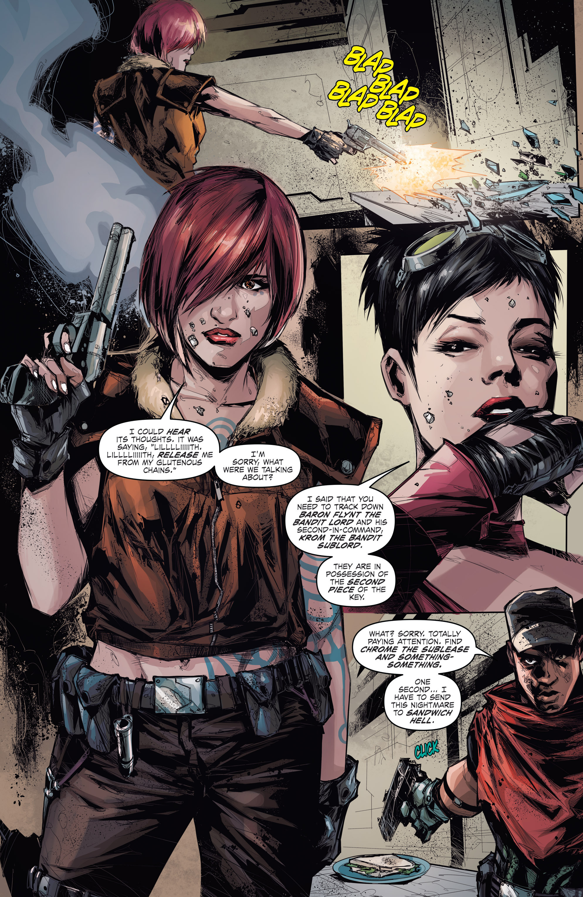 Read online Borderlands: Tannis & the Vault comic -  Issue #7 - 7