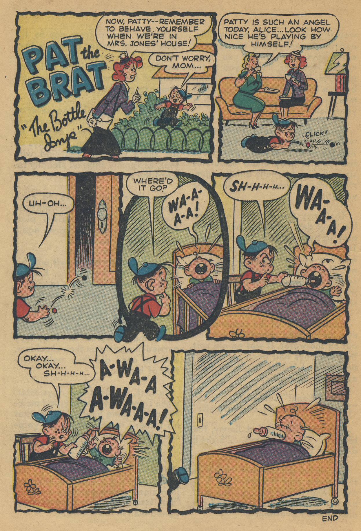 Read online Pat the Brat comic -  Issue #16 - 18