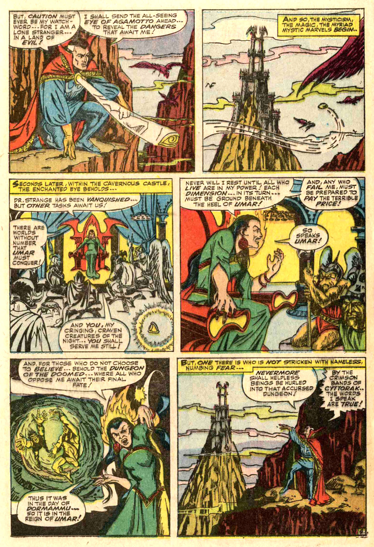 Read online Marvel Masterworks: Doctor Strange comic -  Issue # TPB 2 - 128