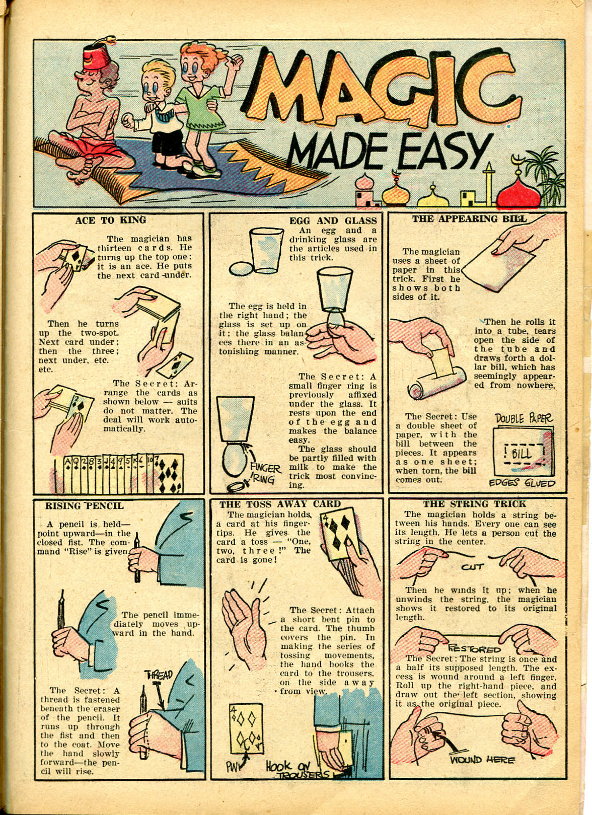 Read online Famous Funnies comic -  Issue #54 - 51