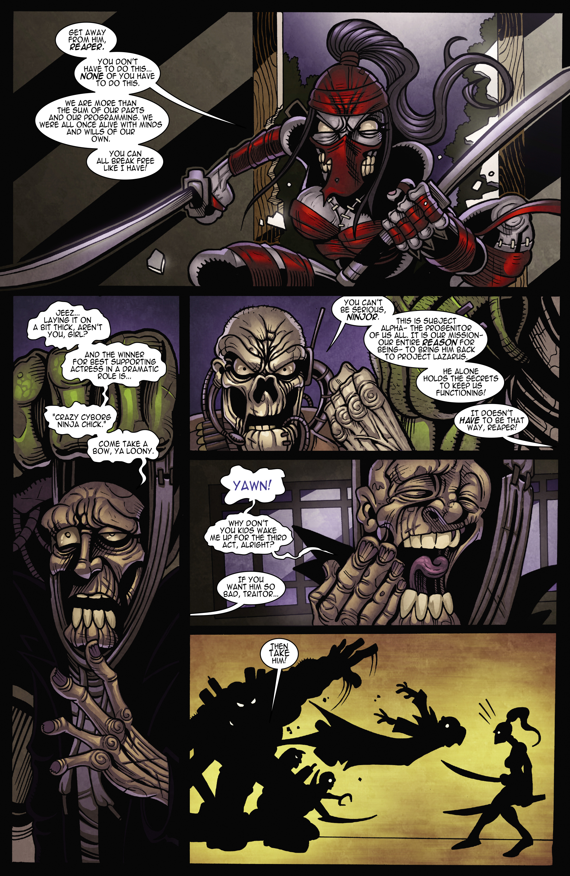 Read online The Living Corpse: Exhumed comic -  Issue #4 - 19