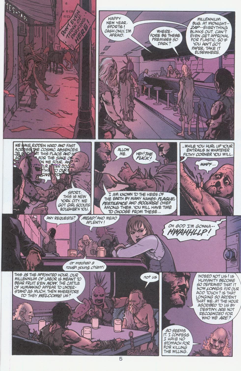 Read online Four Horsemen comic -  Issue #1 - 8