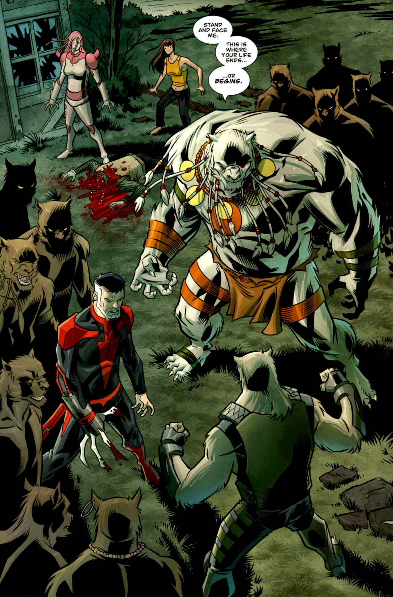 Read online The Astounding Wolf-Man comic -  Issue #24 - 20