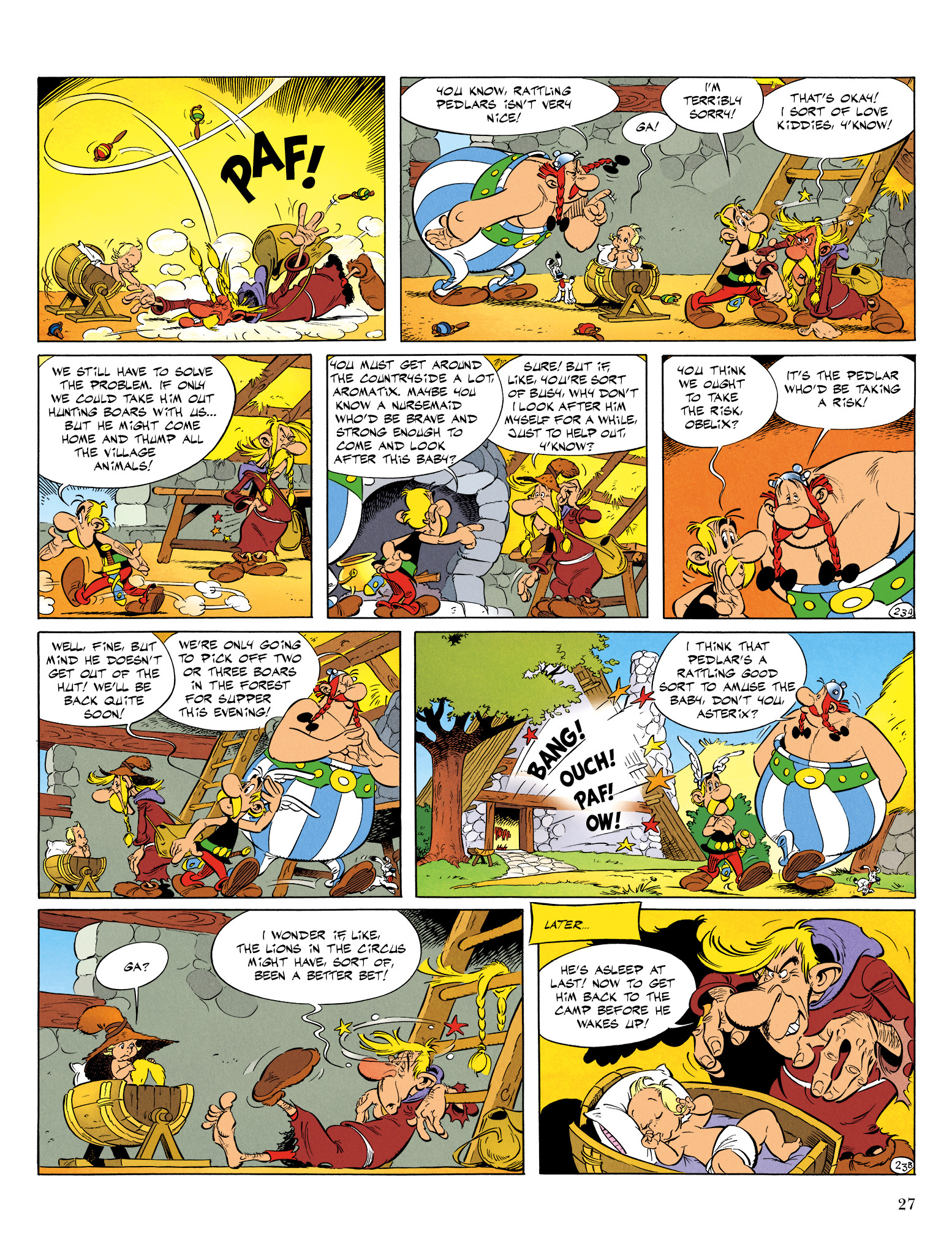 Read online Asterix comic -  Issue #27 - 28