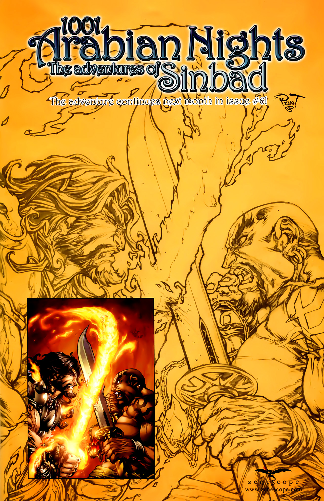 Read online 1001 Arabian Nights: The Adventures of Sinbad comic -  Issue #5 - 26