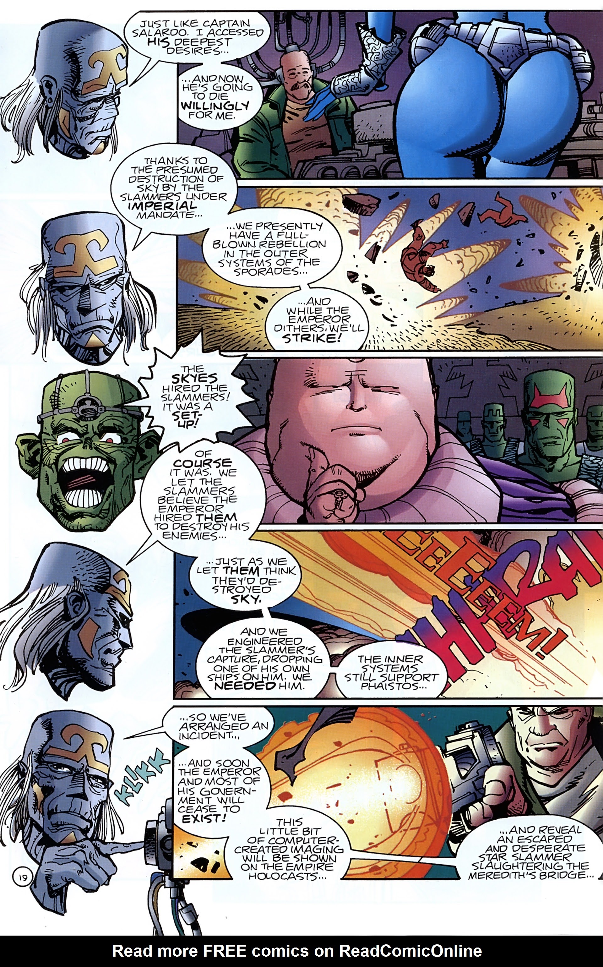 Read online Star Slammers comic -  Issue #4 - 21