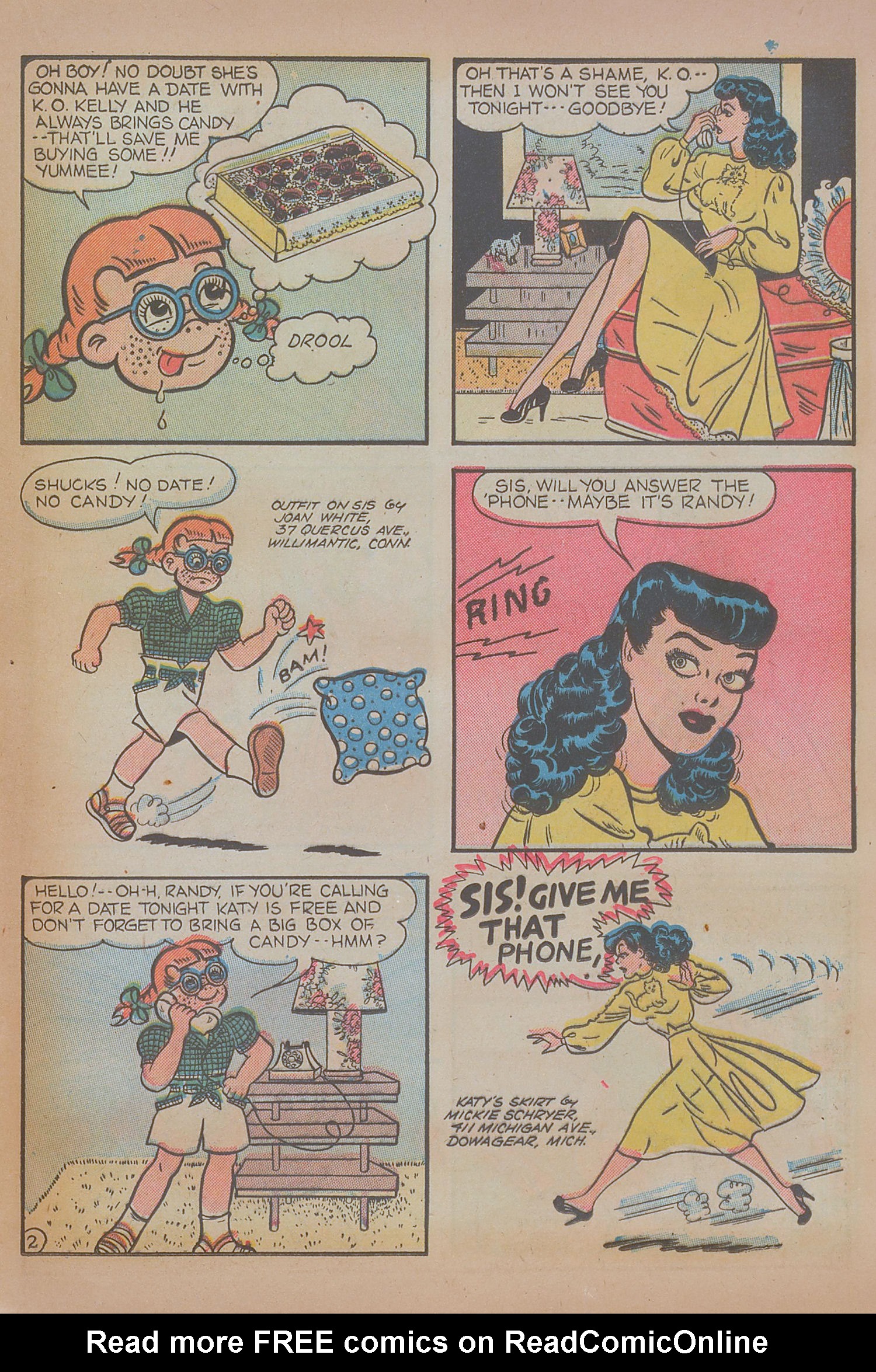 Read online Katy Keene (1949) comic -  Issue #3 - 21