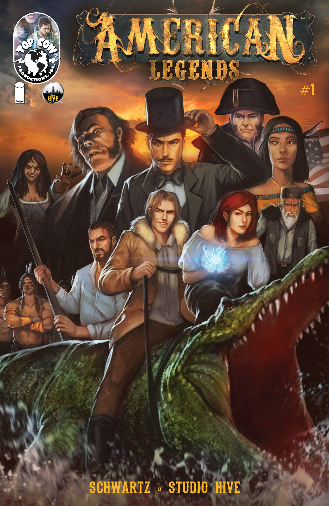 Read online American Legends comic -  Issue #1 - 1