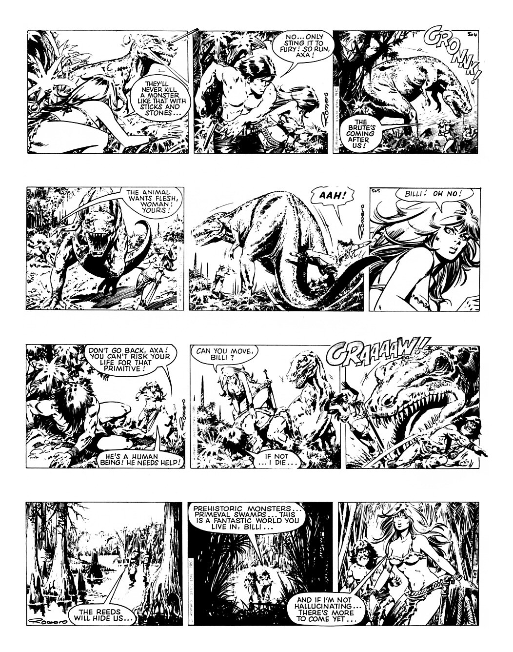 Read online Axa comic -  Issue #3 - 12