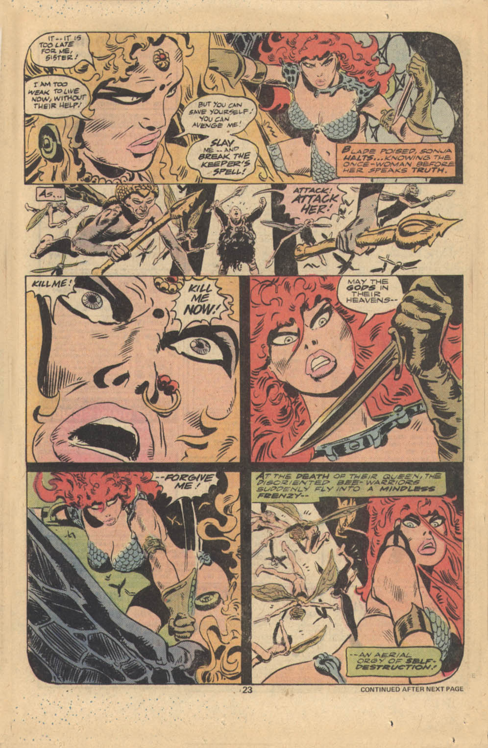 Read online Red Sonja (1977) comic -  Issue #6 - 14
