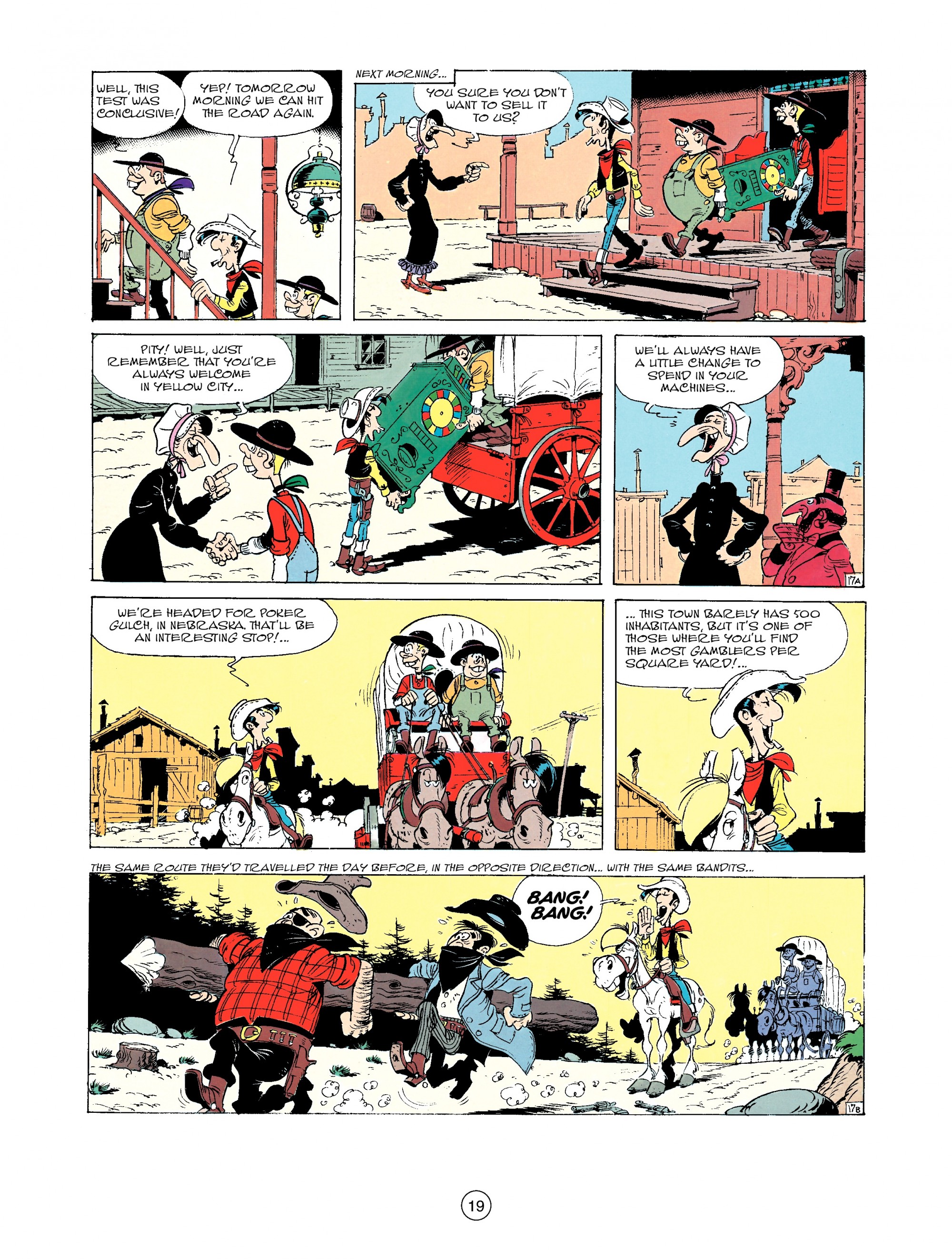Read online A Lucky Luke Adventure comic -  Issue #33 - 19