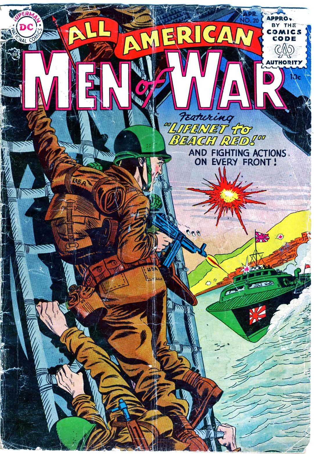 Read online All-American Men of War comic -  Issue #20 - 1