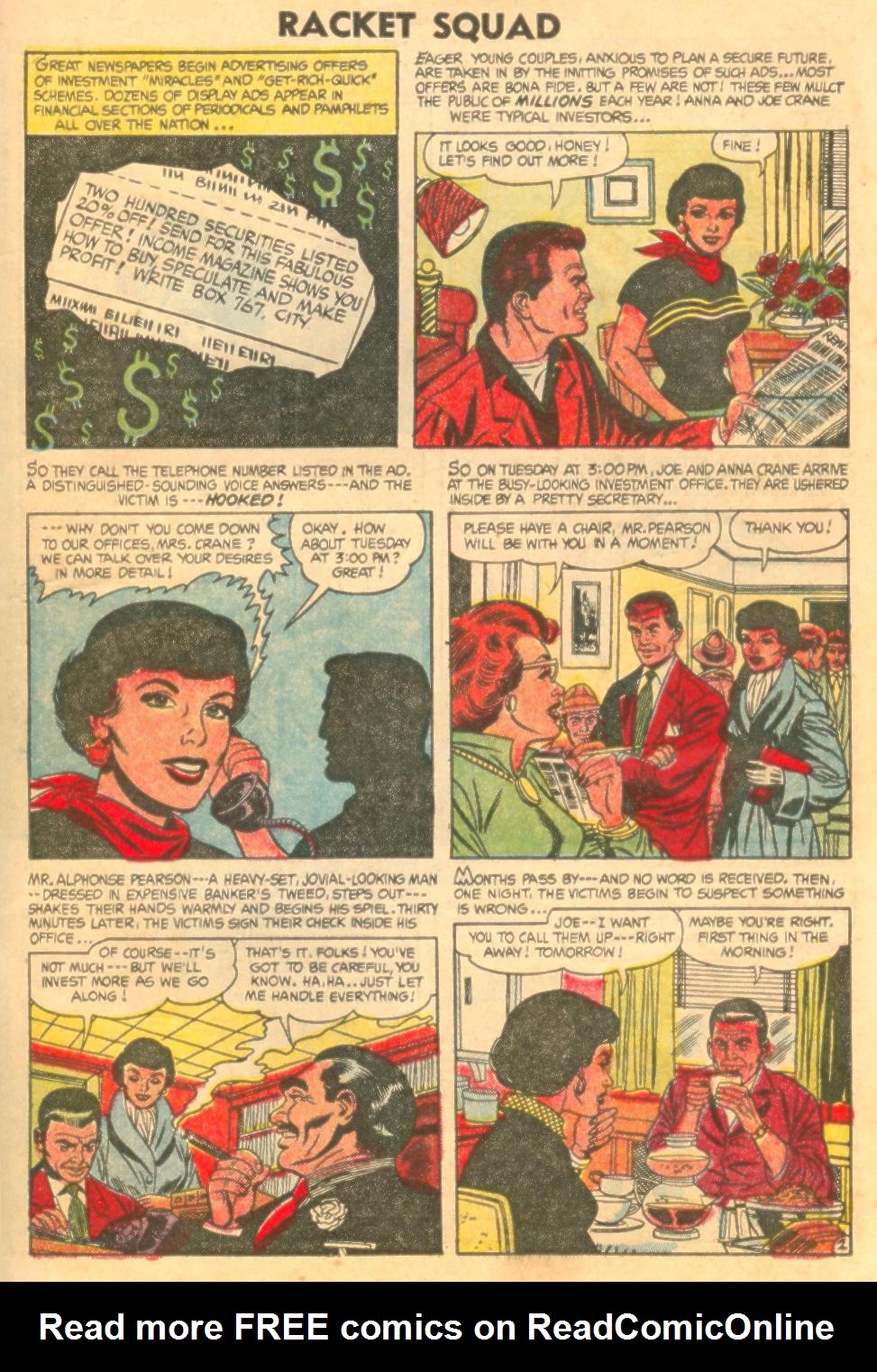 Read online Racket Squad in Action comic -  Issue #12 - 21