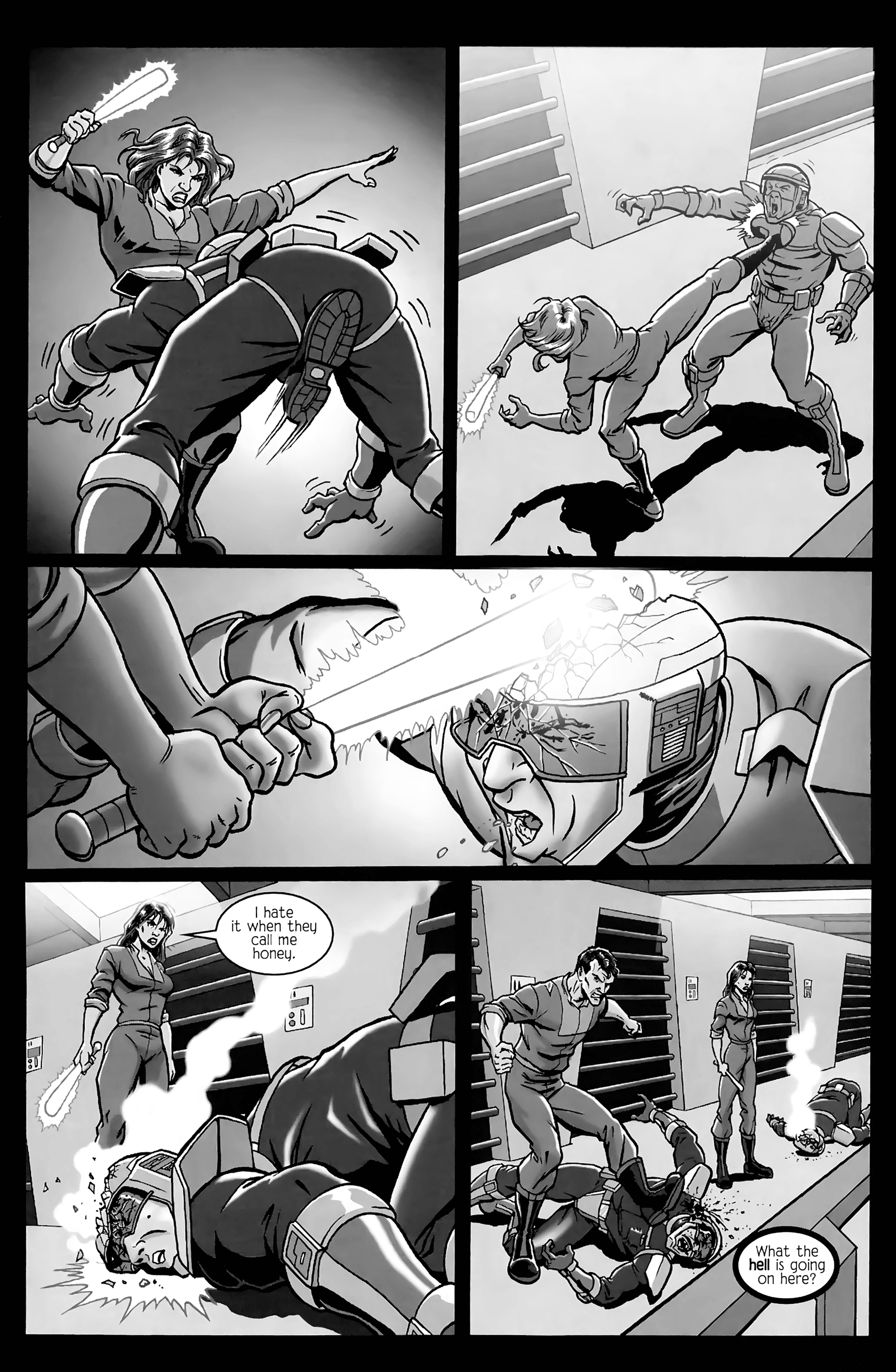 Read online Switchblade Honey comic -  Issue # TPB - 16