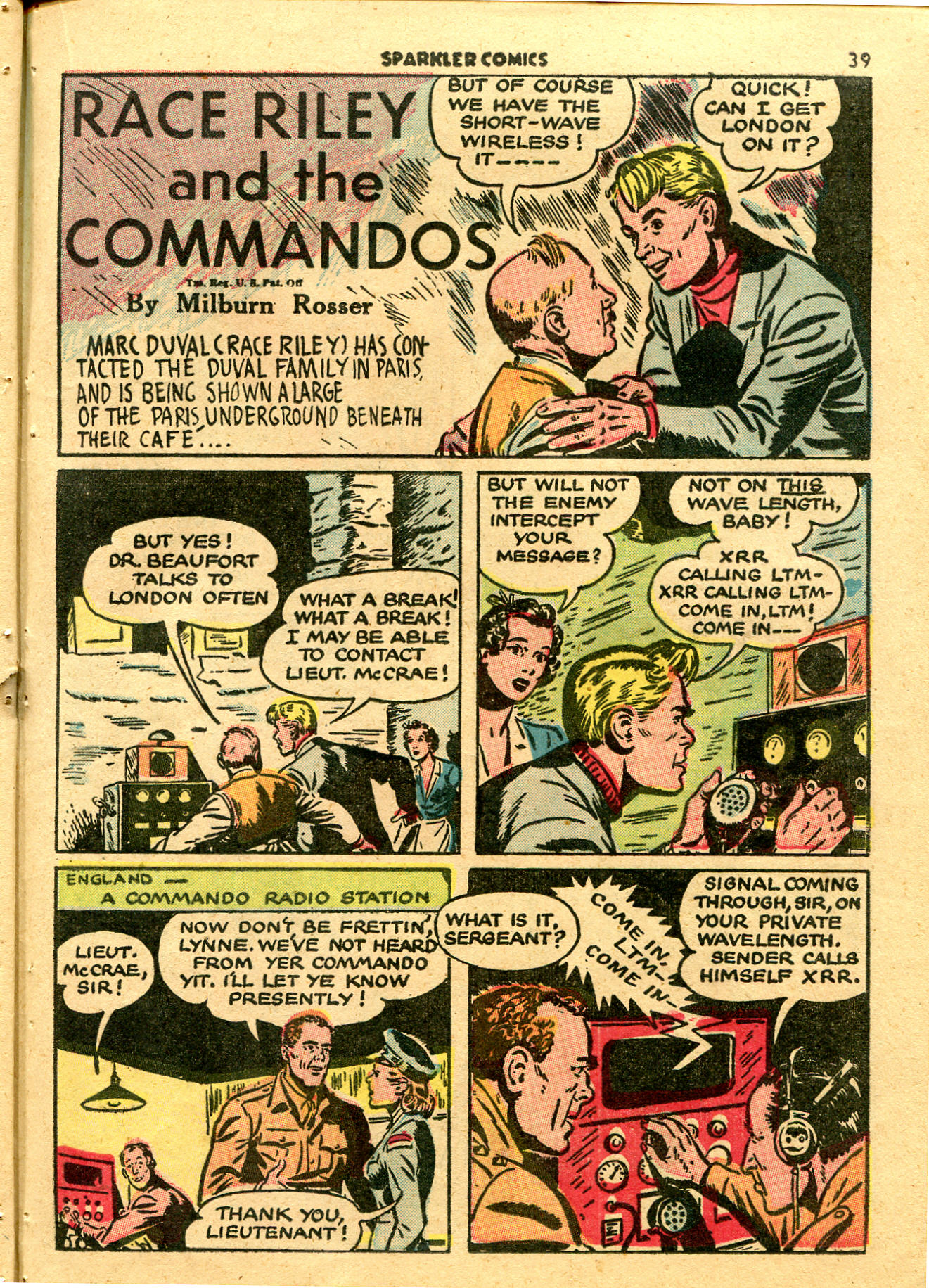 Read online Sparkler Comics comic -  Issue #24 - 41