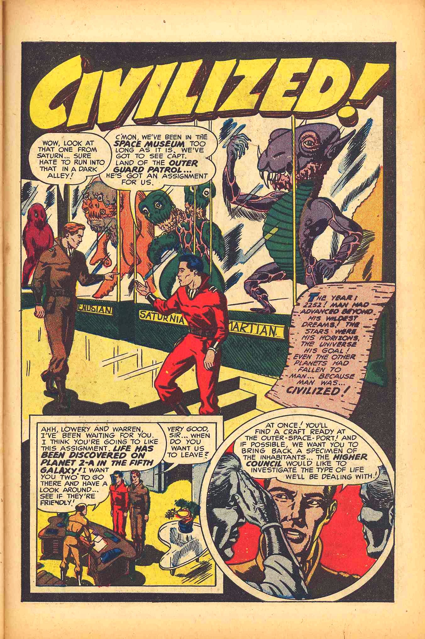 Read online Weird Mysteries (1952) comic -  Issue #6 - 27