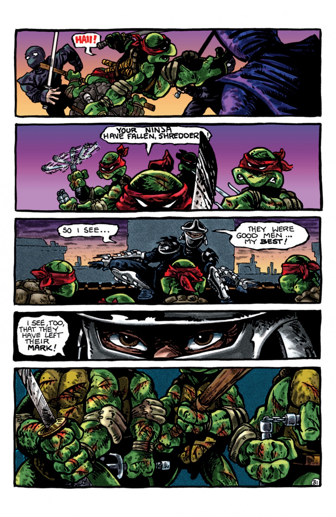 Read online Teenage Mutant Ninja Turtles Color Classics (2012) comic -  Issue #1 - 31