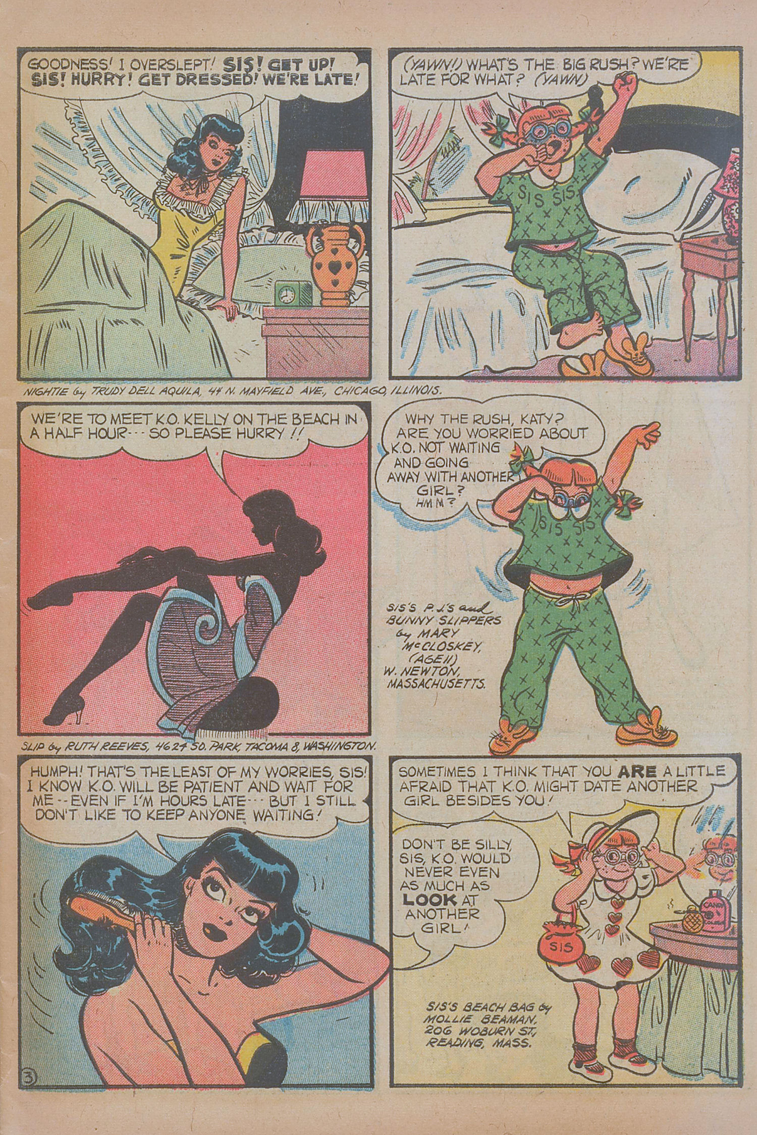 Read online Katy Keene (1949) comic -  Issue #6 - 5