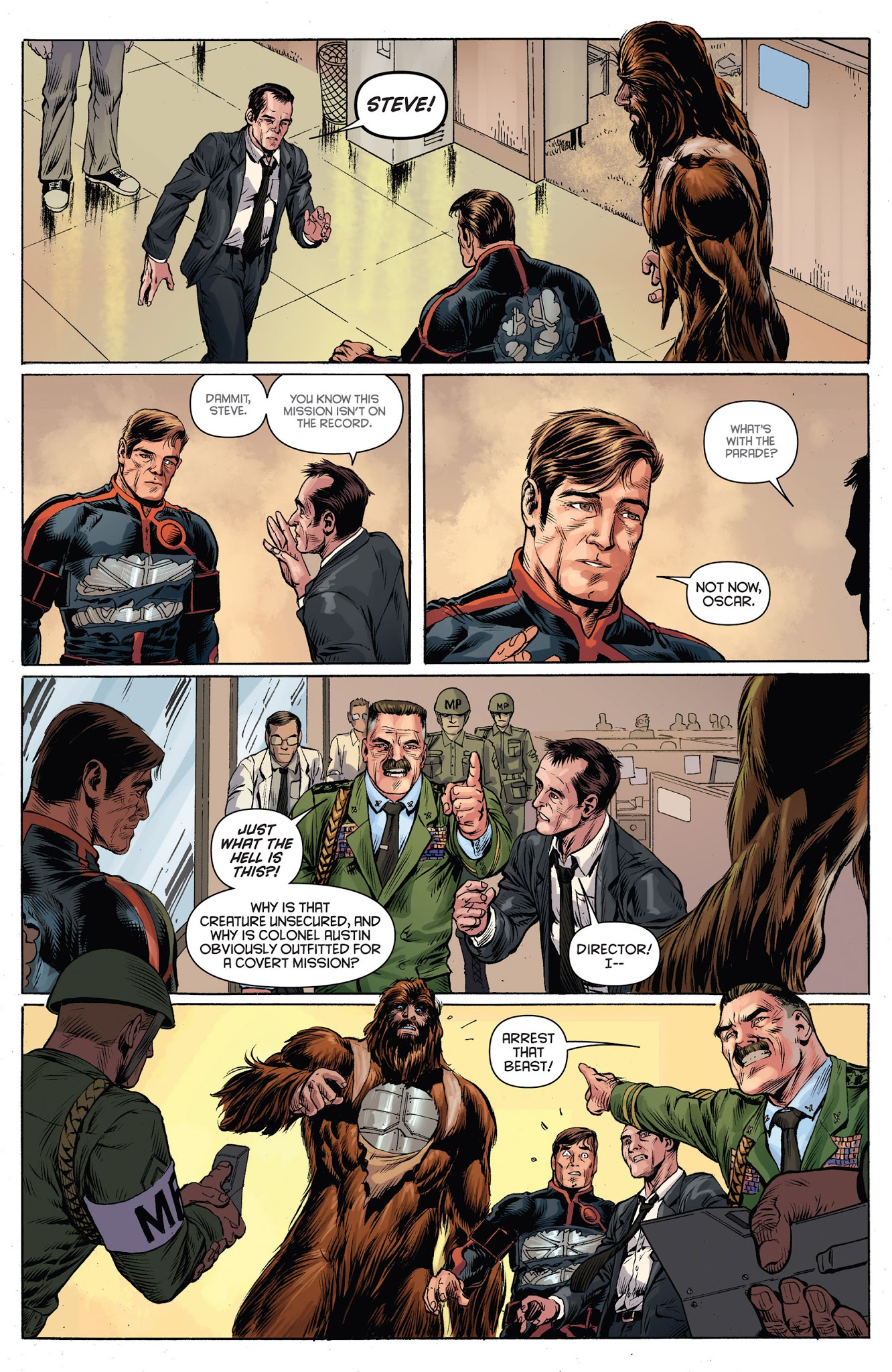 Read online Bionic Man comic -  Issue #15 - 17