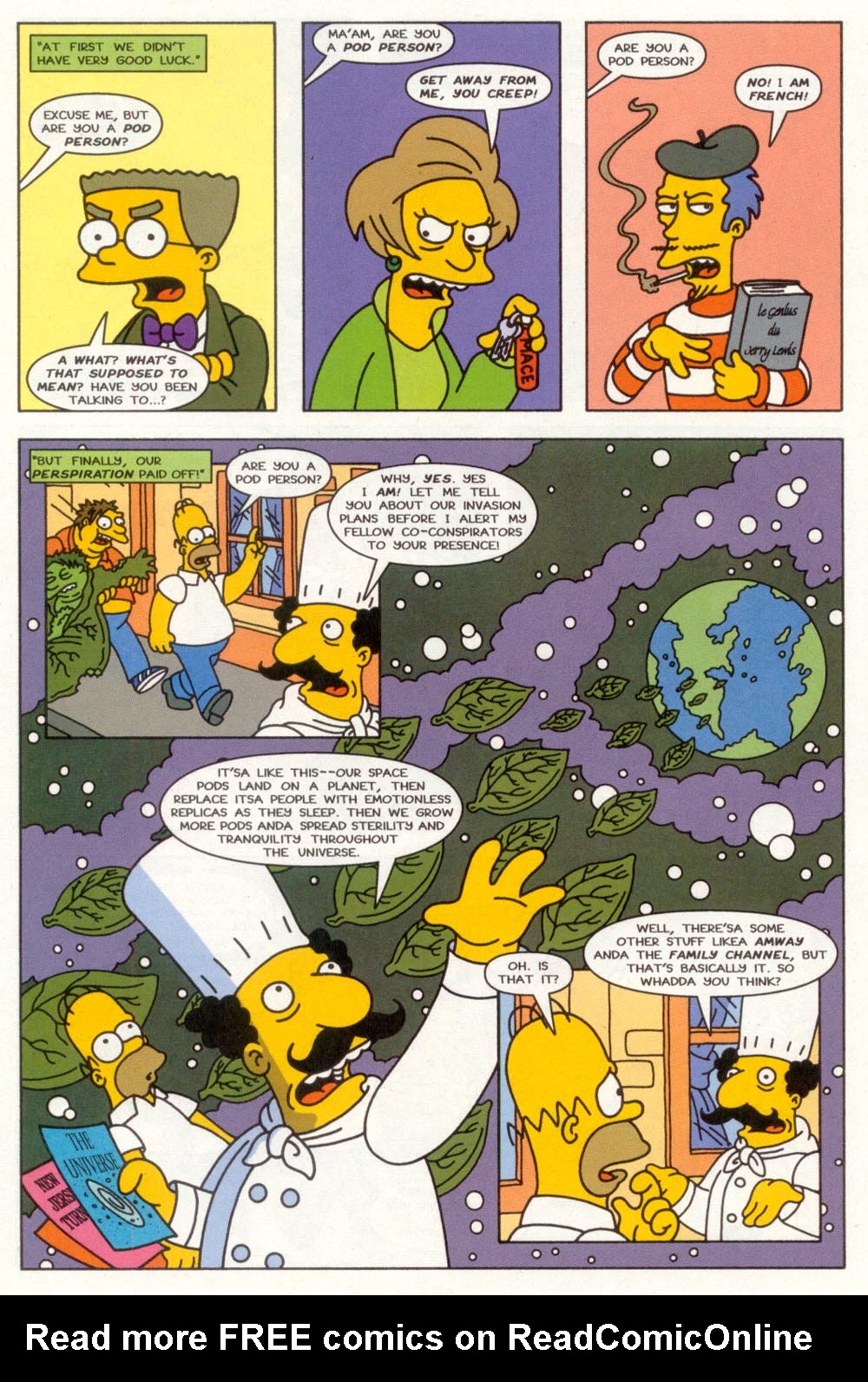 Read online Treehouse of Horror comic -  Issue #3 - 9