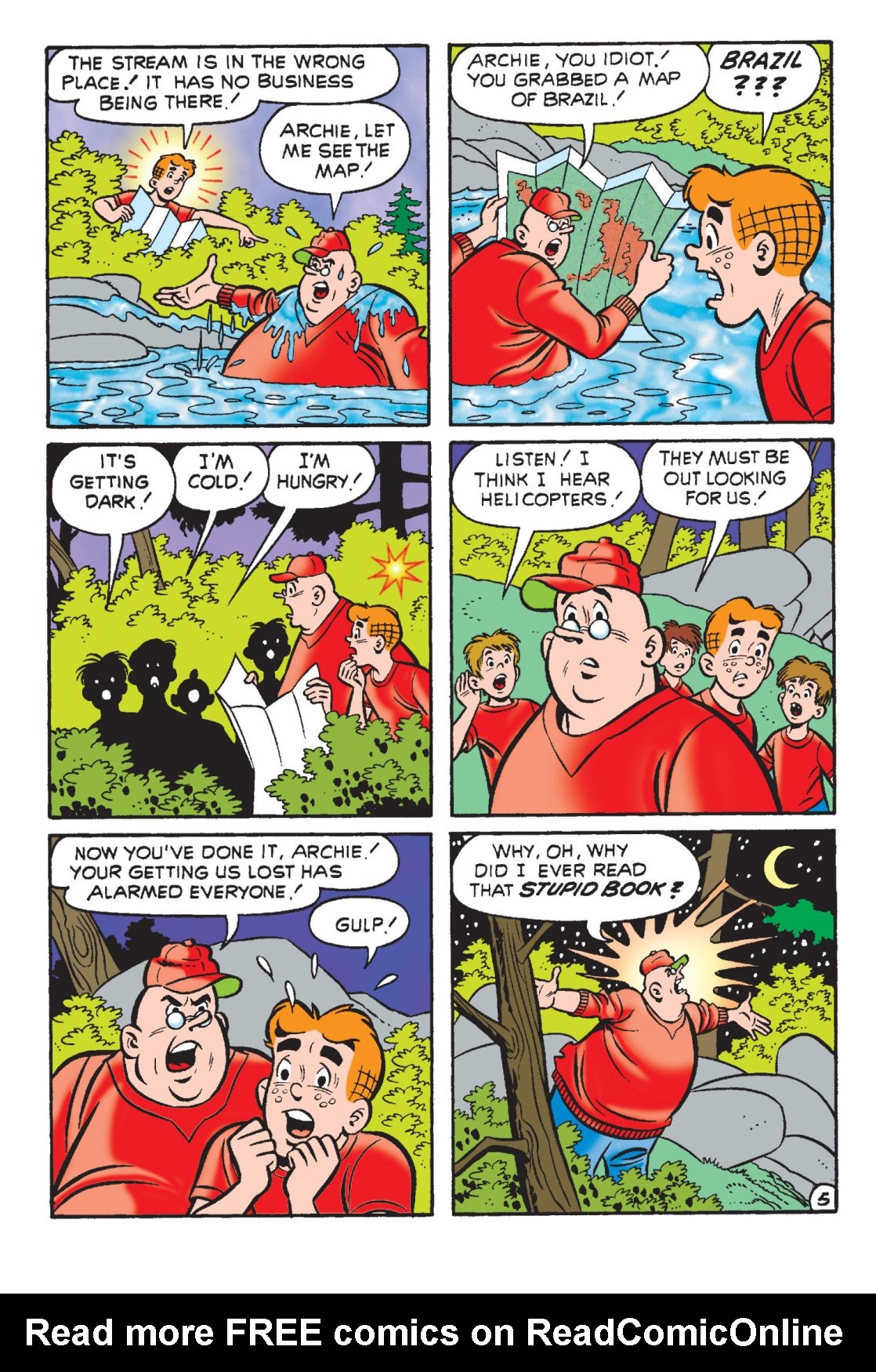 Read online Archie's Camp Tales comic -  Issue # TPB - 85