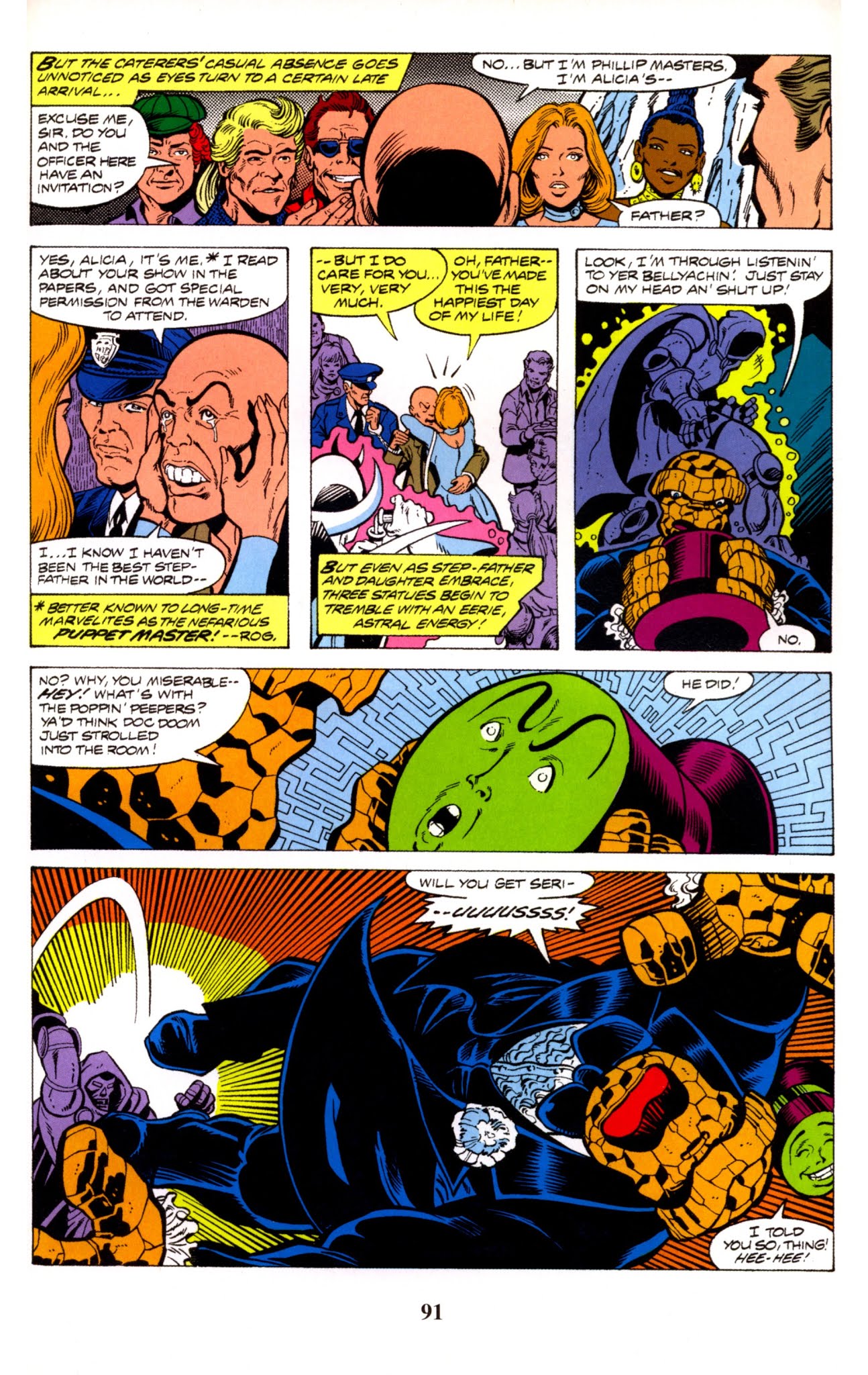 Read online Fantastic Four Visionaries: George Perez comic -  Issue # TPB 2 (Part 1) - 90