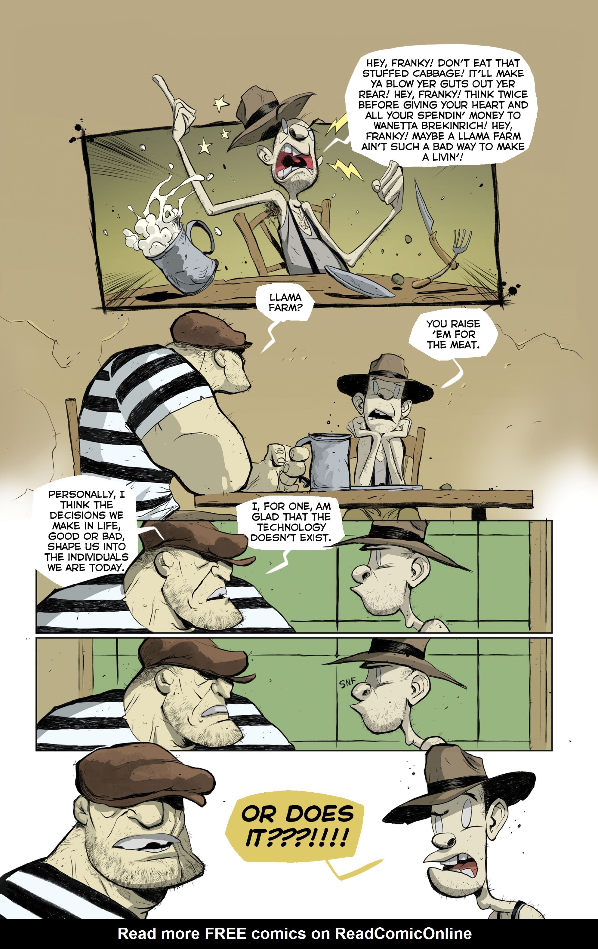 Read online The Unholy Bastards vs. the Future! comic -  Issue # Full - 4