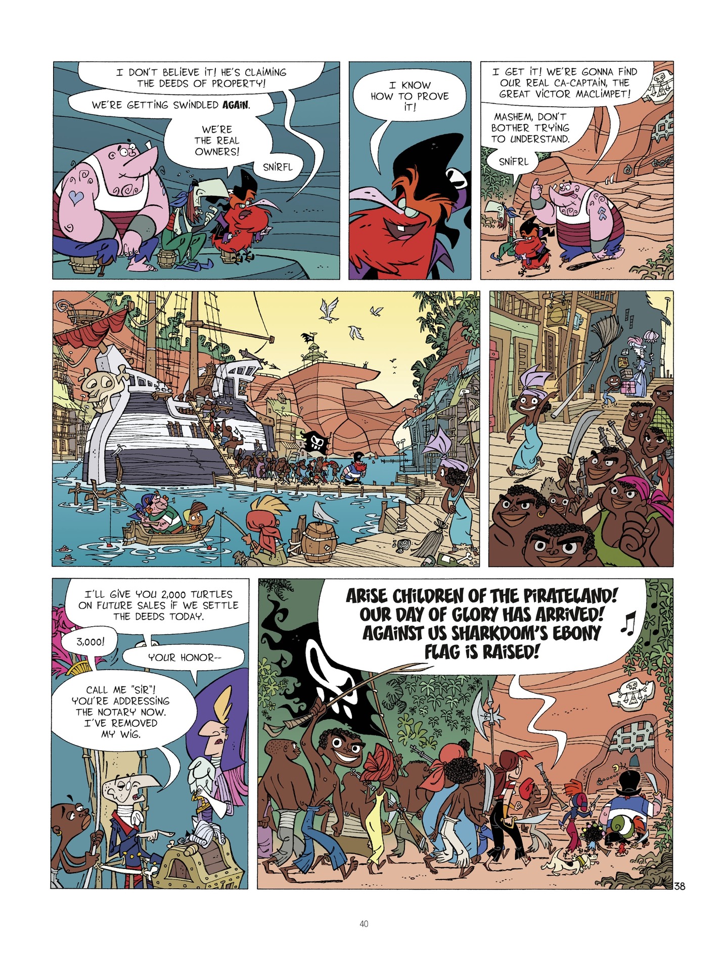Read online Pirate Family comic -  Issue #1 - 40
