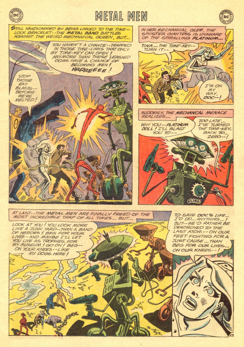 Read online Metal Men (1963) comic -  Issue #5 - 29