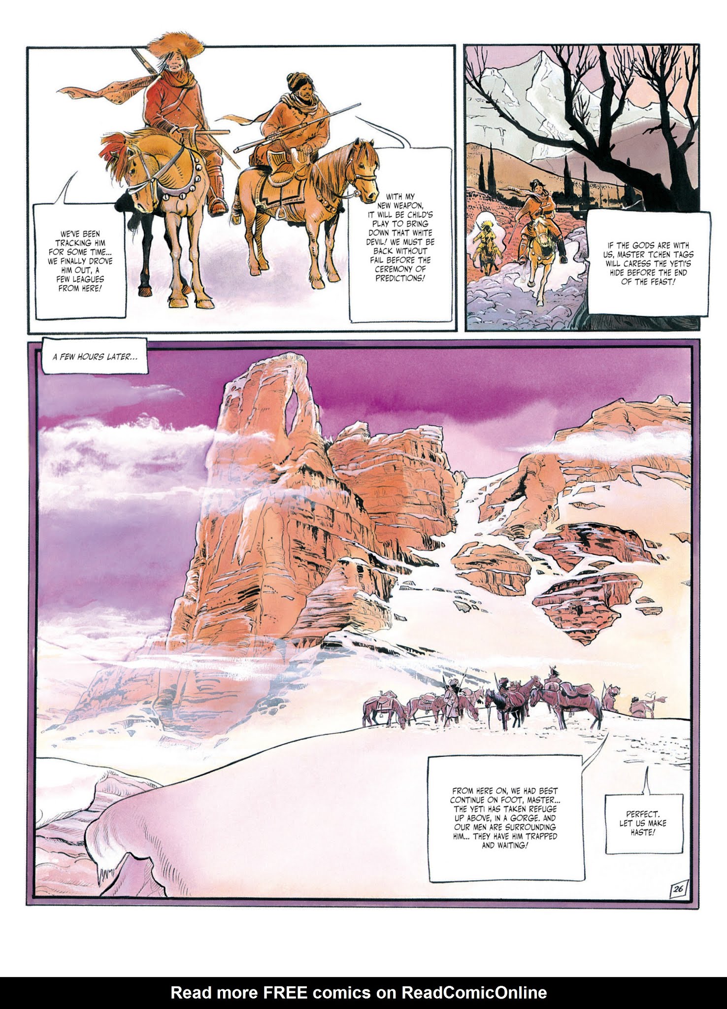 Read online The White Lama comic -  Issue #2 - 30