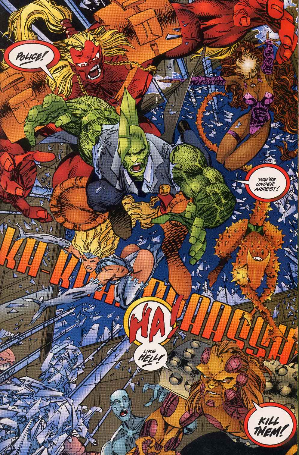 Read online The Savage Dragon (1993) comic -  Issue #5 - 22