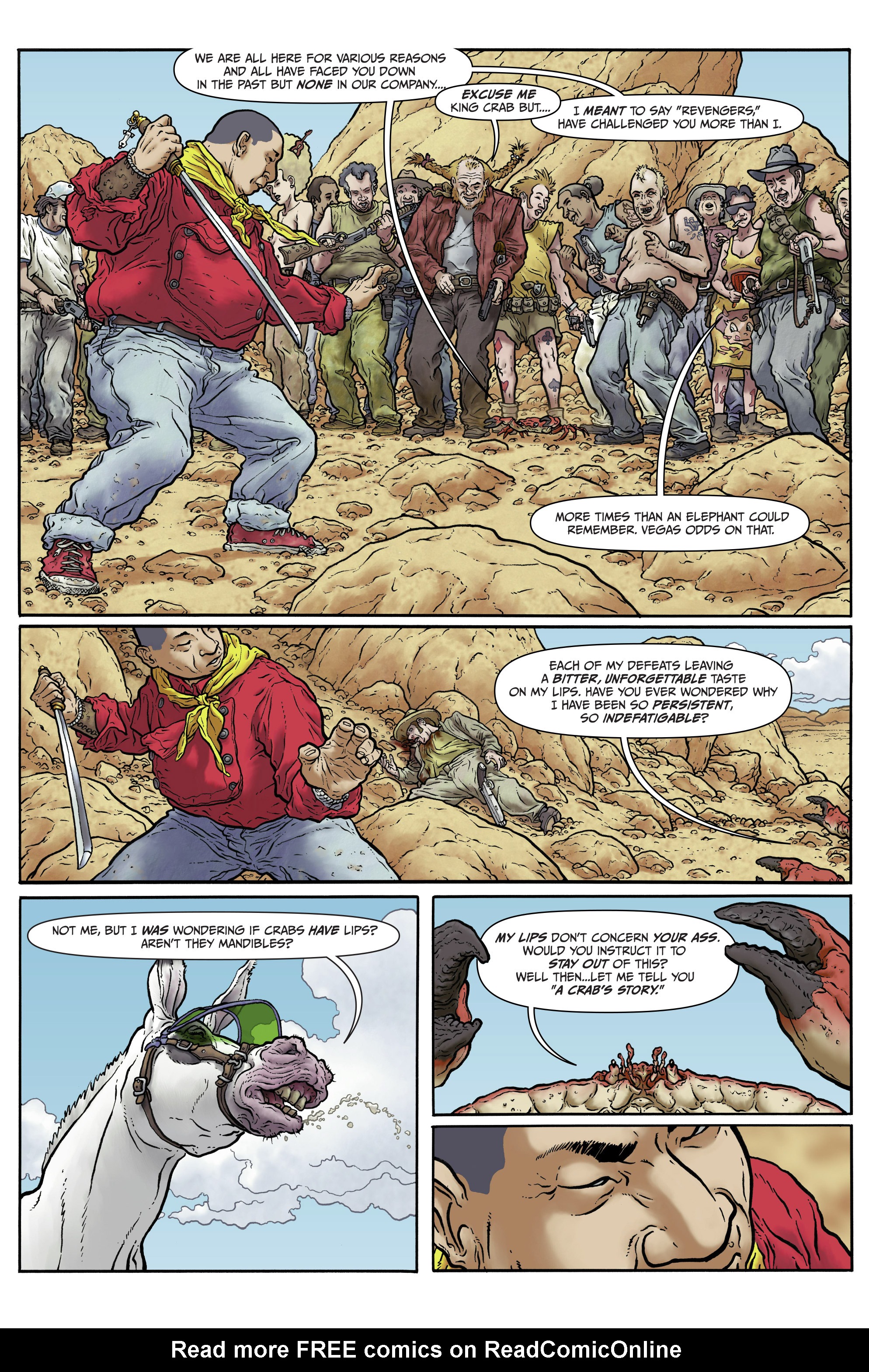 Read online Shaolin Cowboy comic -  Issue #2 - 5