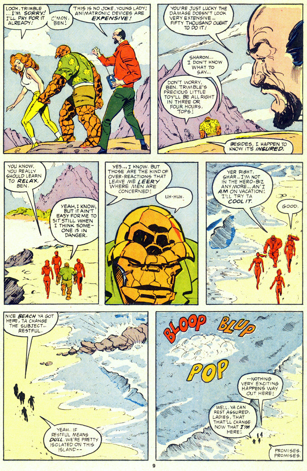 Read online The Thing comic -  Issue #31 - 10