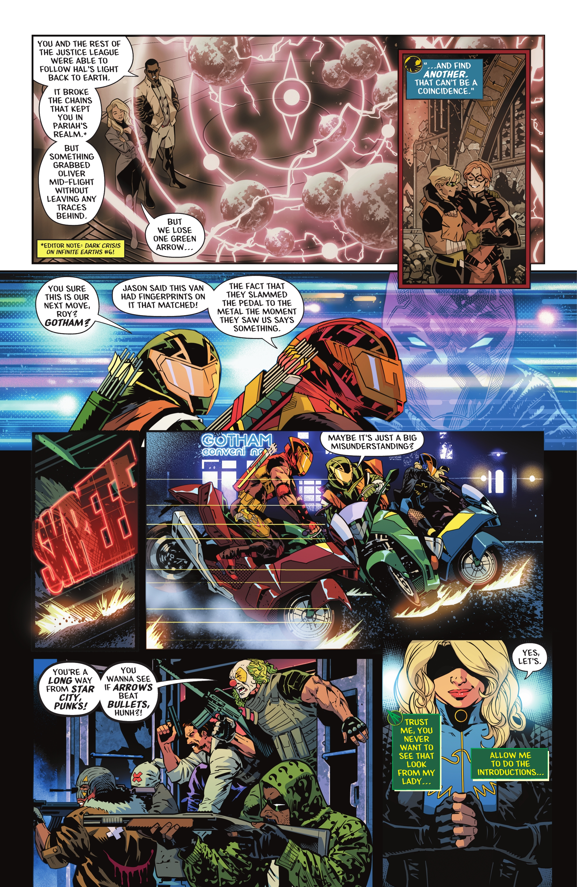 Read online Green Arrow (2023) comic -  Issue #1 - 8