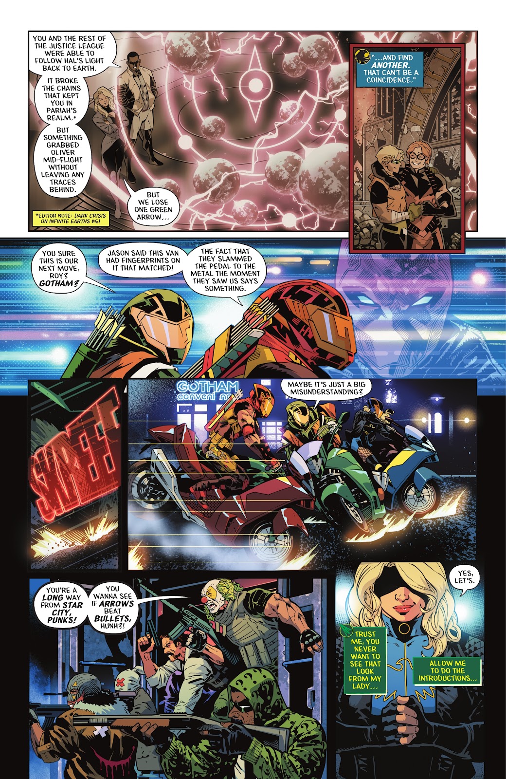 Green Arrow (2023) issue 1 - Page 8