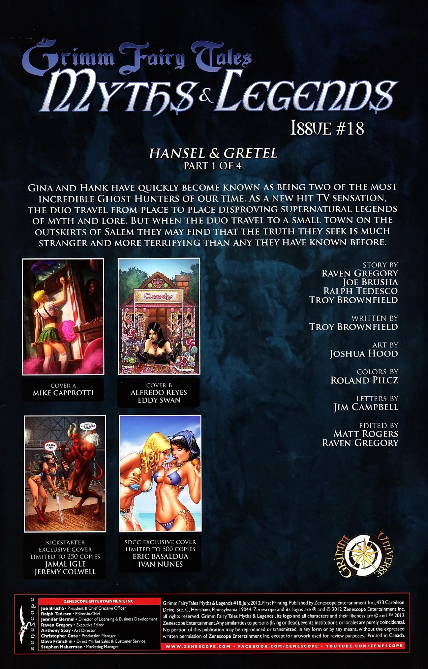 Read online Grimm Fairy Tales: Myths & Legends comic -  Issue #18 - 6