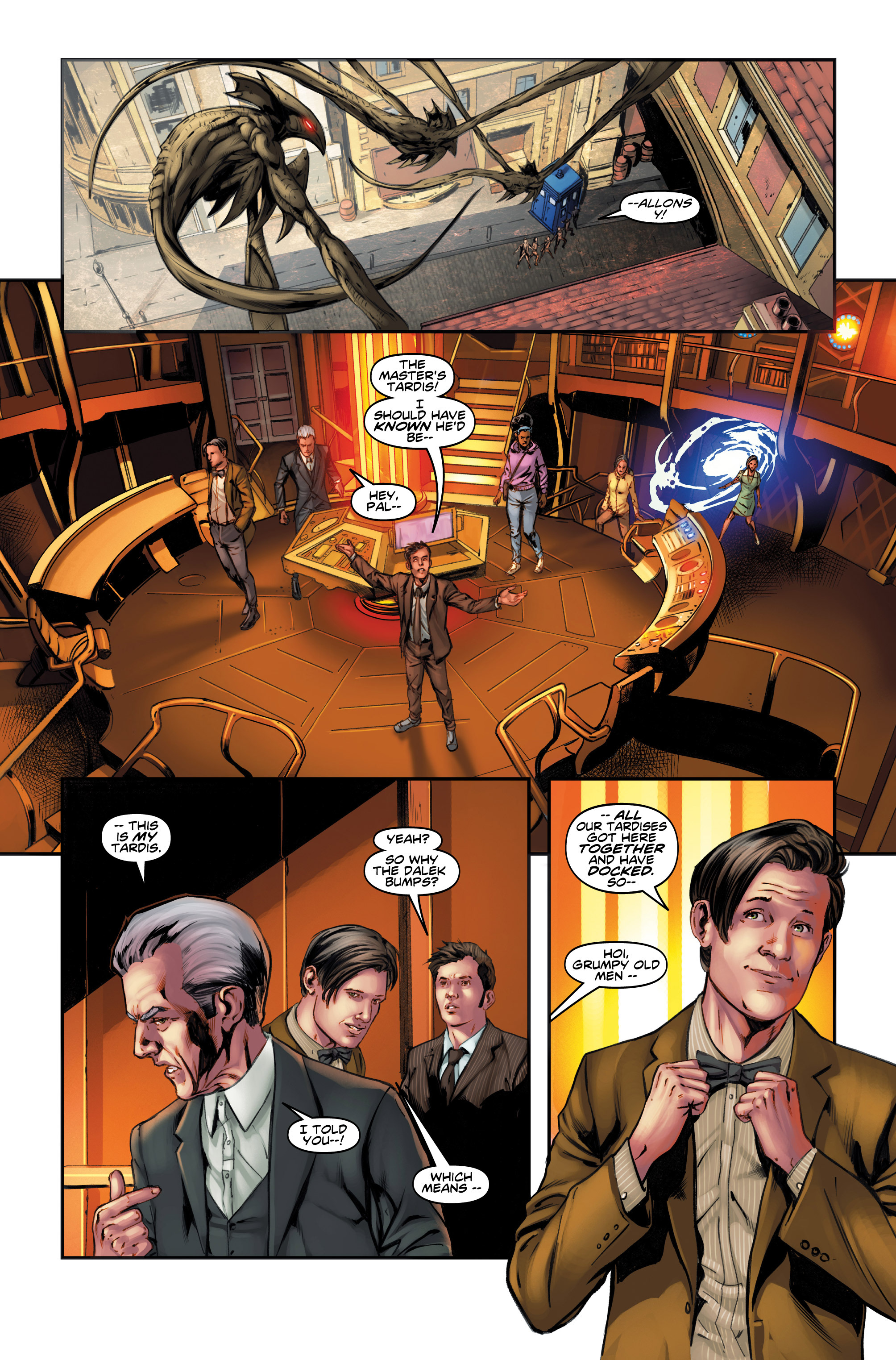 Read online Doctor Who Event 2015: Four Doctors comic -  Issue #2 - 17