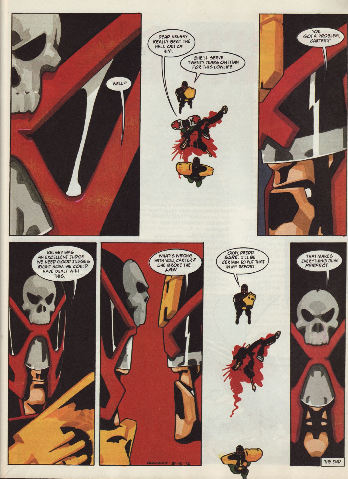 Read online Judge Dredd Megazine (vol. 3) comic -  Issue #17 - 23